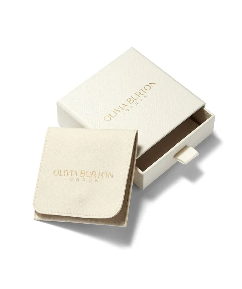 The Olivia Burton Honeycomb Necklace, gold plated stainless steel from Olivia Burton, available at OD’s Jewellers in St Helens.