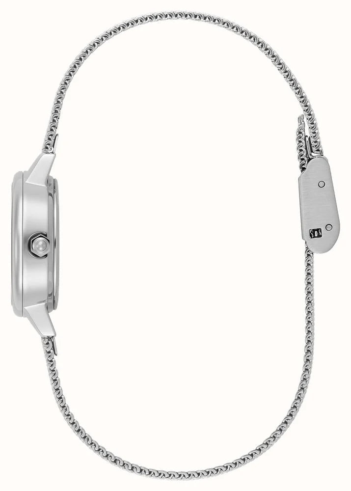 Olivia Burton Ladies Mini Classic Turquoise Dial Mesh Bracelet Watch Stainless Steel by Olivia Burton