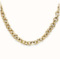 Olivia Burton Honeycomb Link Necklace Stainless Steel Gold Plated by Olivia Burton