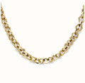 Olivia Burton Honeycomb Link Necklace Stainless Steel Gold Plated by Olivia Burton