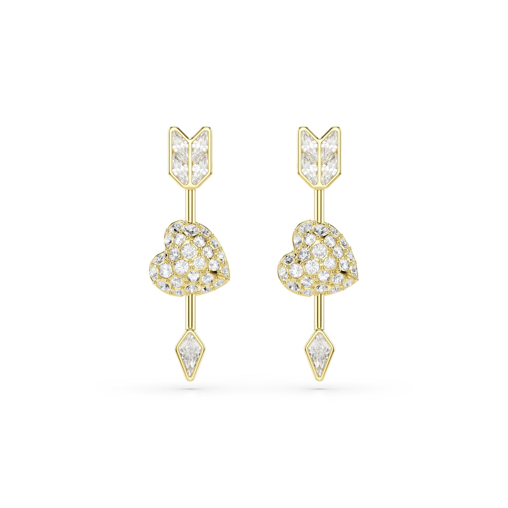 Swarovski Idyllia Heart With Arrow Earrings