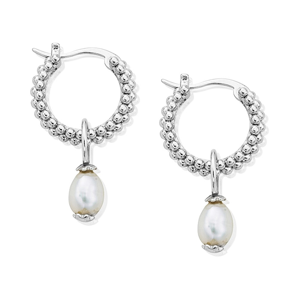 ChloBo Tale Of Tide Hoop Earrings Sterling Silver Gold Plated