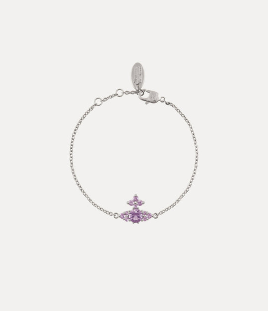 Vivienne Westwood Feodorita Lavender CZ Bracelet 6102025K-02P250-