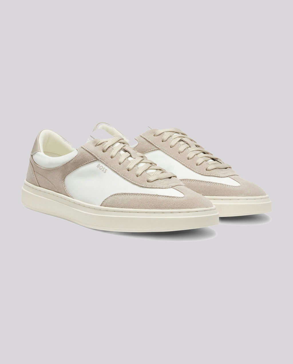 BOSS Black Kieran Tenn sdnyn Open White Trainer