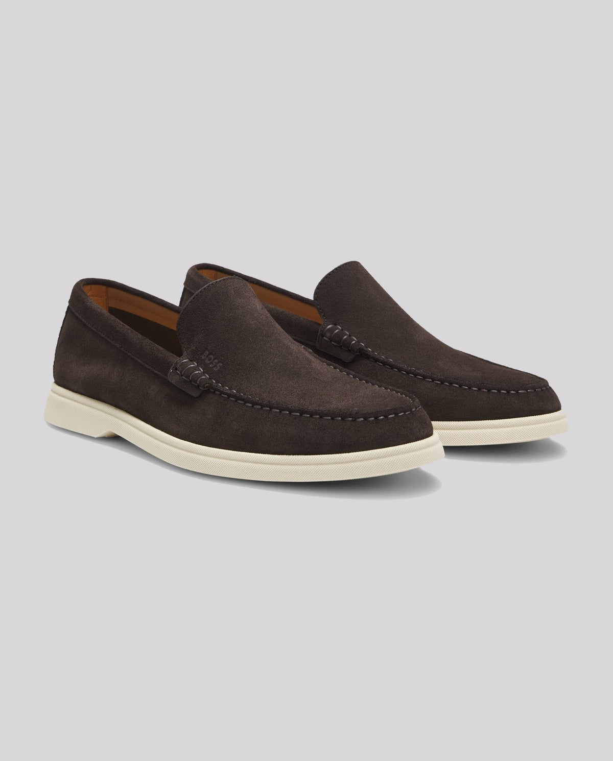 BOSS Black Sienne_Loaf_sd_N Dark Brown Loafers