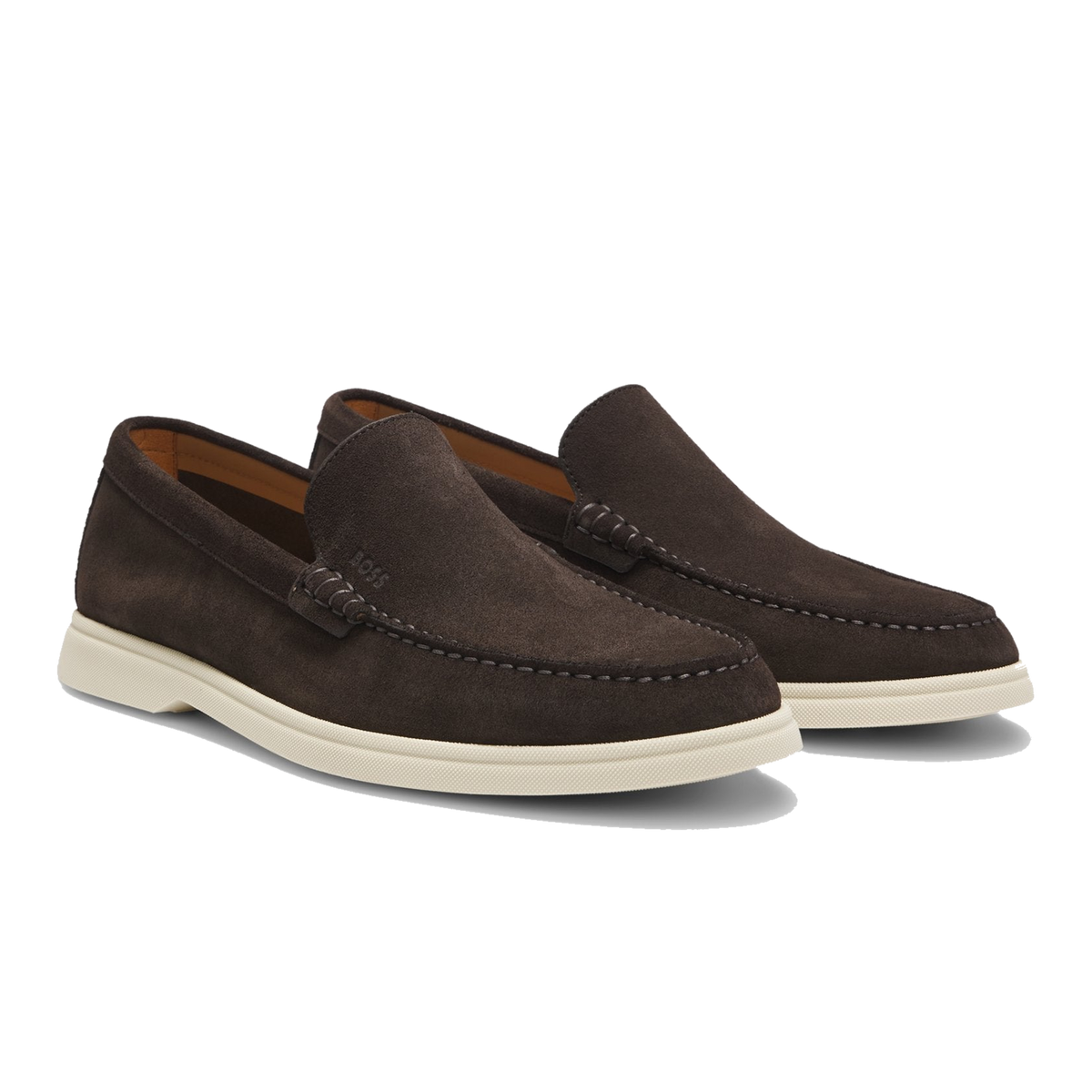 BOSS Black Sienne_Loaf_sd_N Dark Brown Loafers