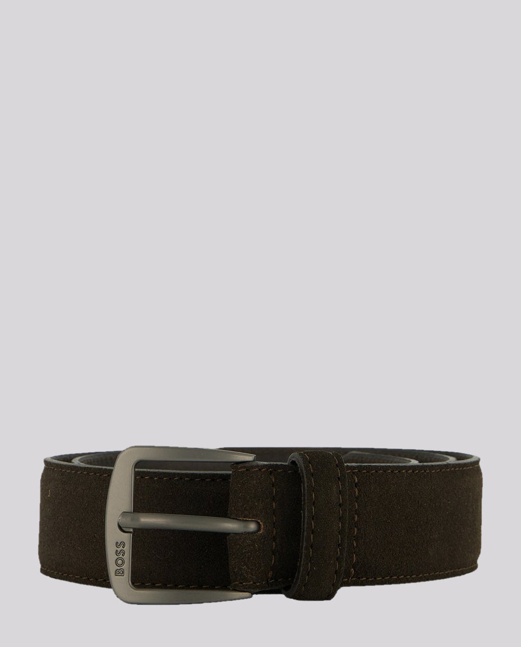 BOSS Black Syhr-Sd-St_Sz35 Dark Brown Belt