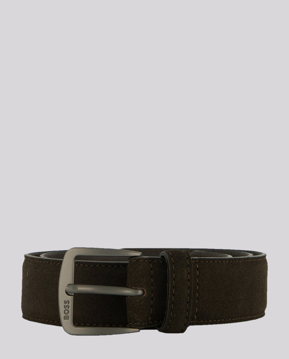 BOSS Black Syhr-Sd-St_Sz35 Dark Brown Belt