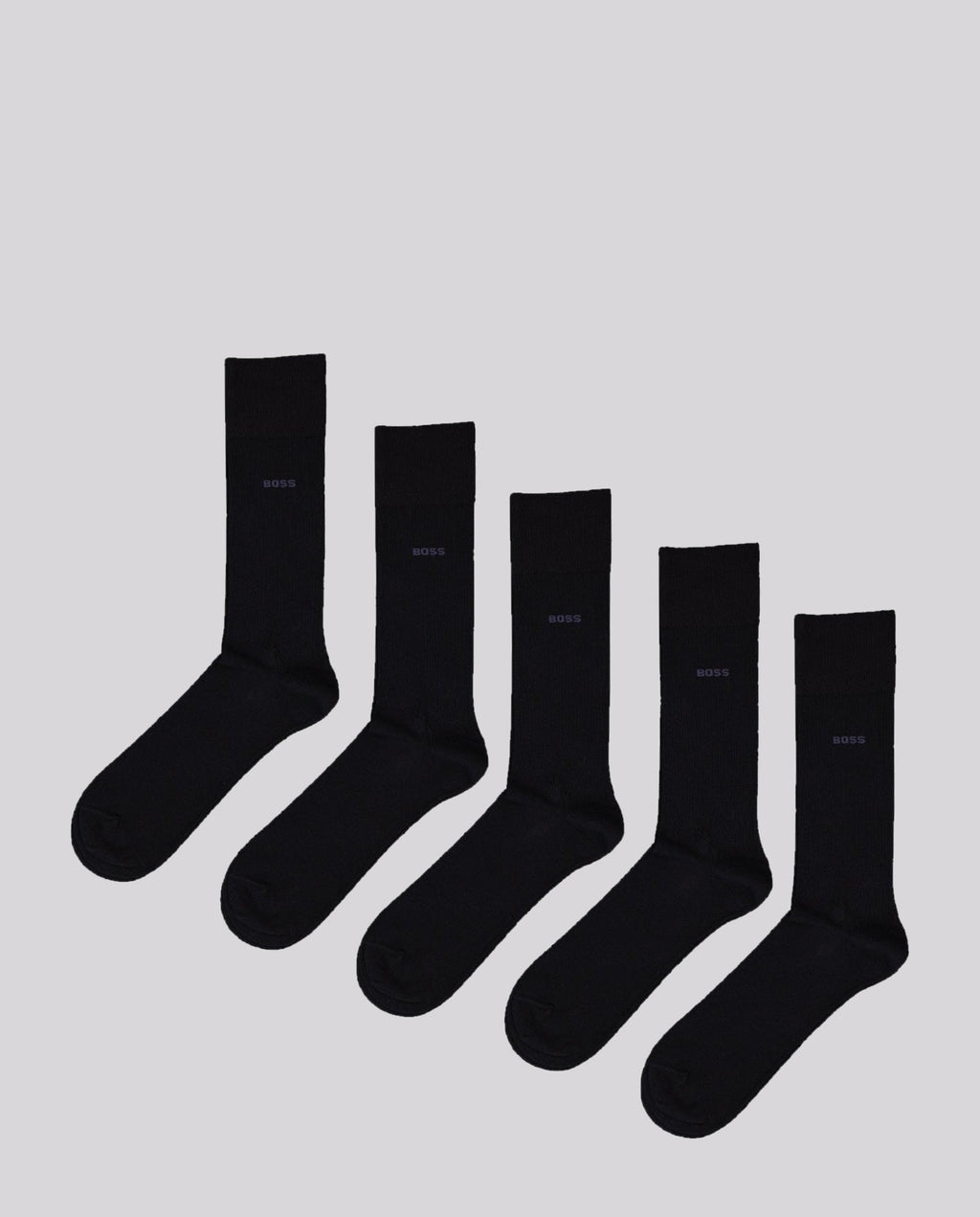 BOSS Bodywear & Swimwear 5P RS Uni CC Dark Blue Socks