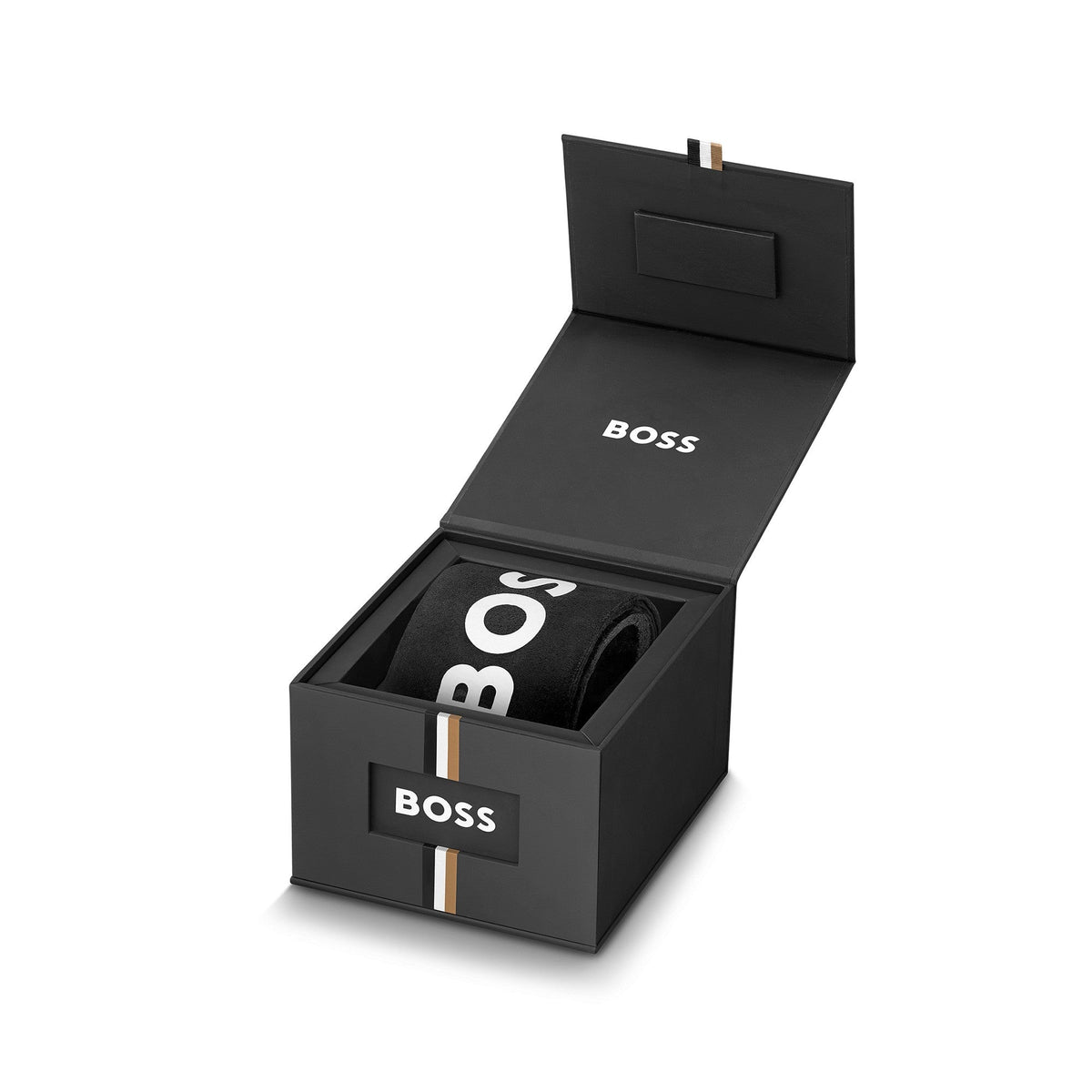 BOSS Ladies Candor Sport Silver Crystal Dial Bracelet Watch Stainless Steel/Gold Plated by BOSS