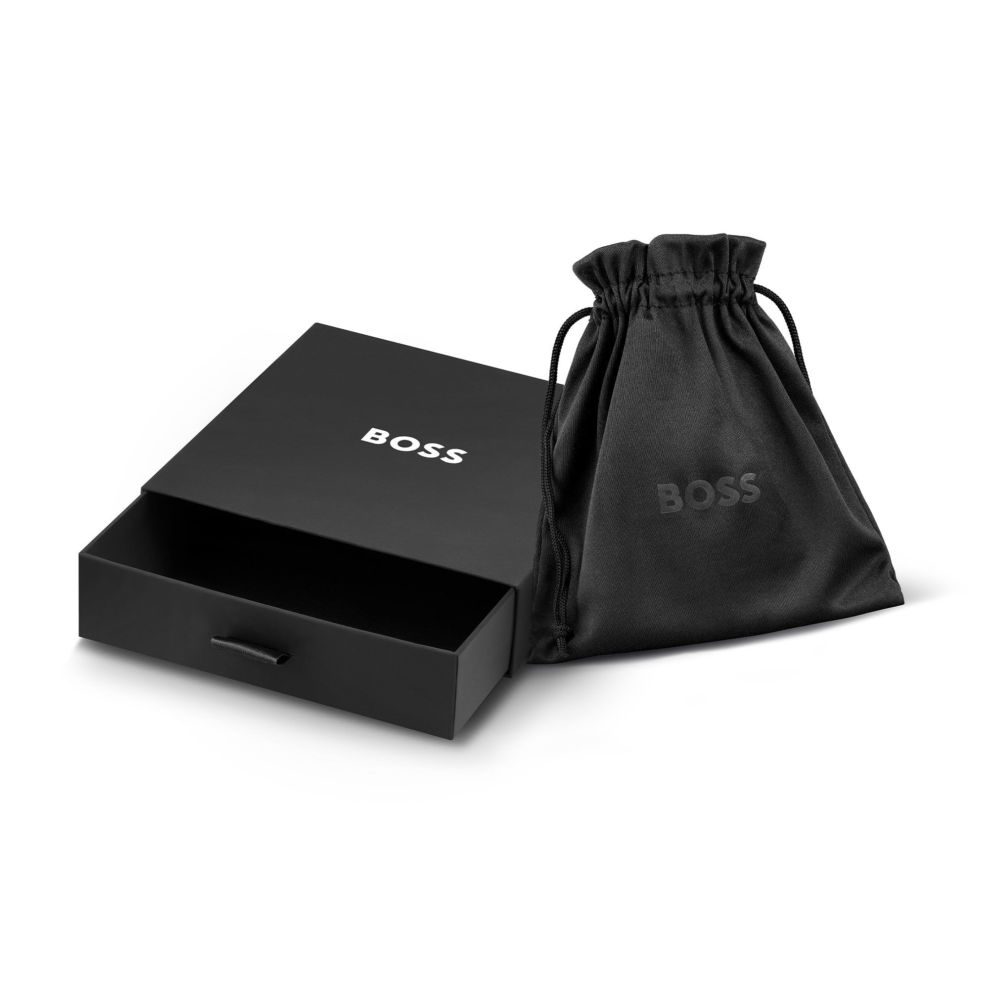 BOSS Honey Boundless Heart Pendant in Stainless Steel by BOSS