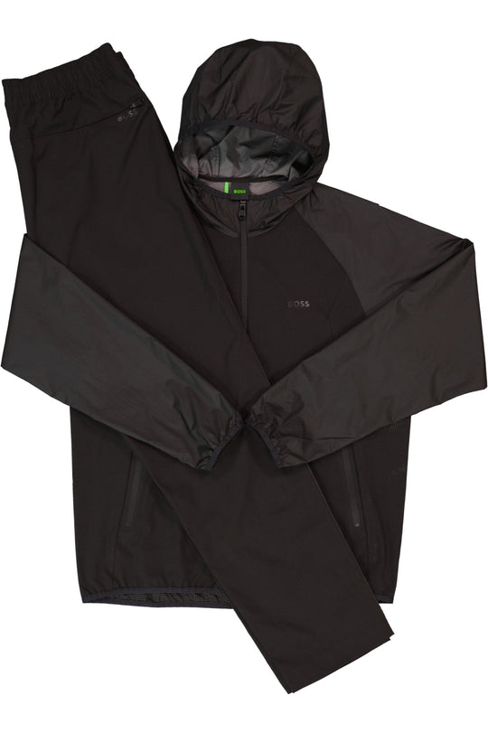 Mens BOSS Green TR_Air Black Tracksuit