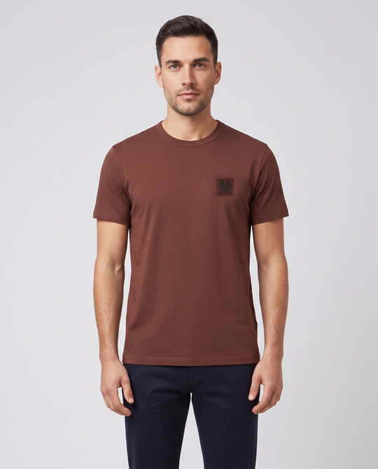 Mens Belstaff Oxblood T Shirt