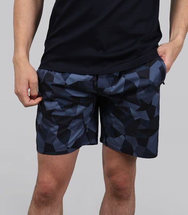 Men's Catini Astratto Shorts in Navy — image 1