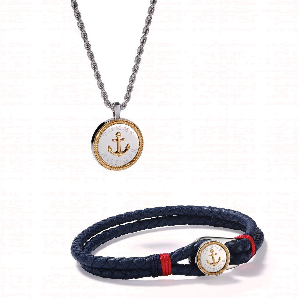Tommy Hilfiger Nautical Leather Bracelet — view 3