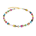 Coeur De Lion GeoCUBE® Multicolour Elegant Necklace 2838/10-1500
