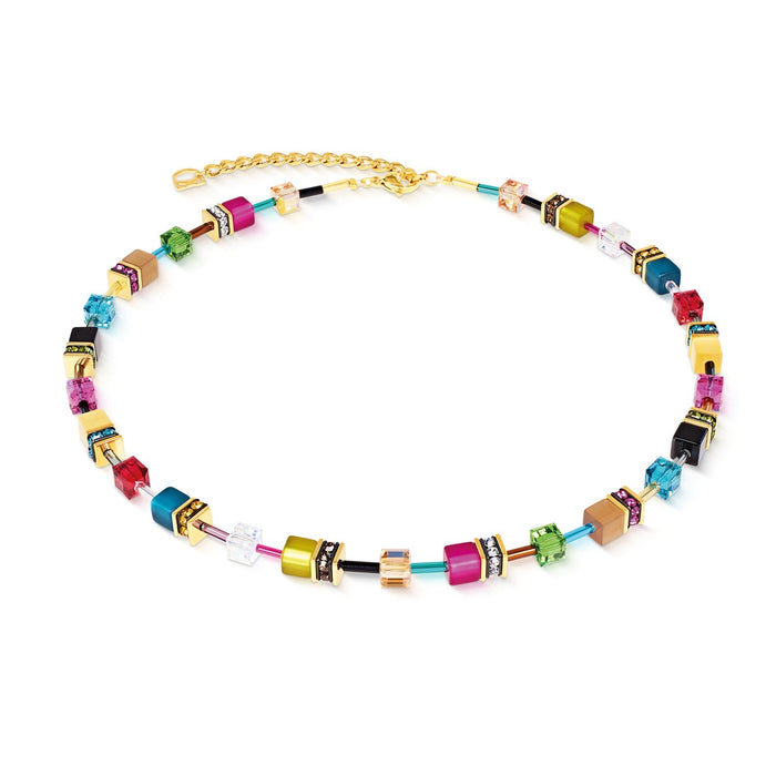 Coeur De Lion GeoCUBE® Multicolour Elegant Necklace 2838/10-1500