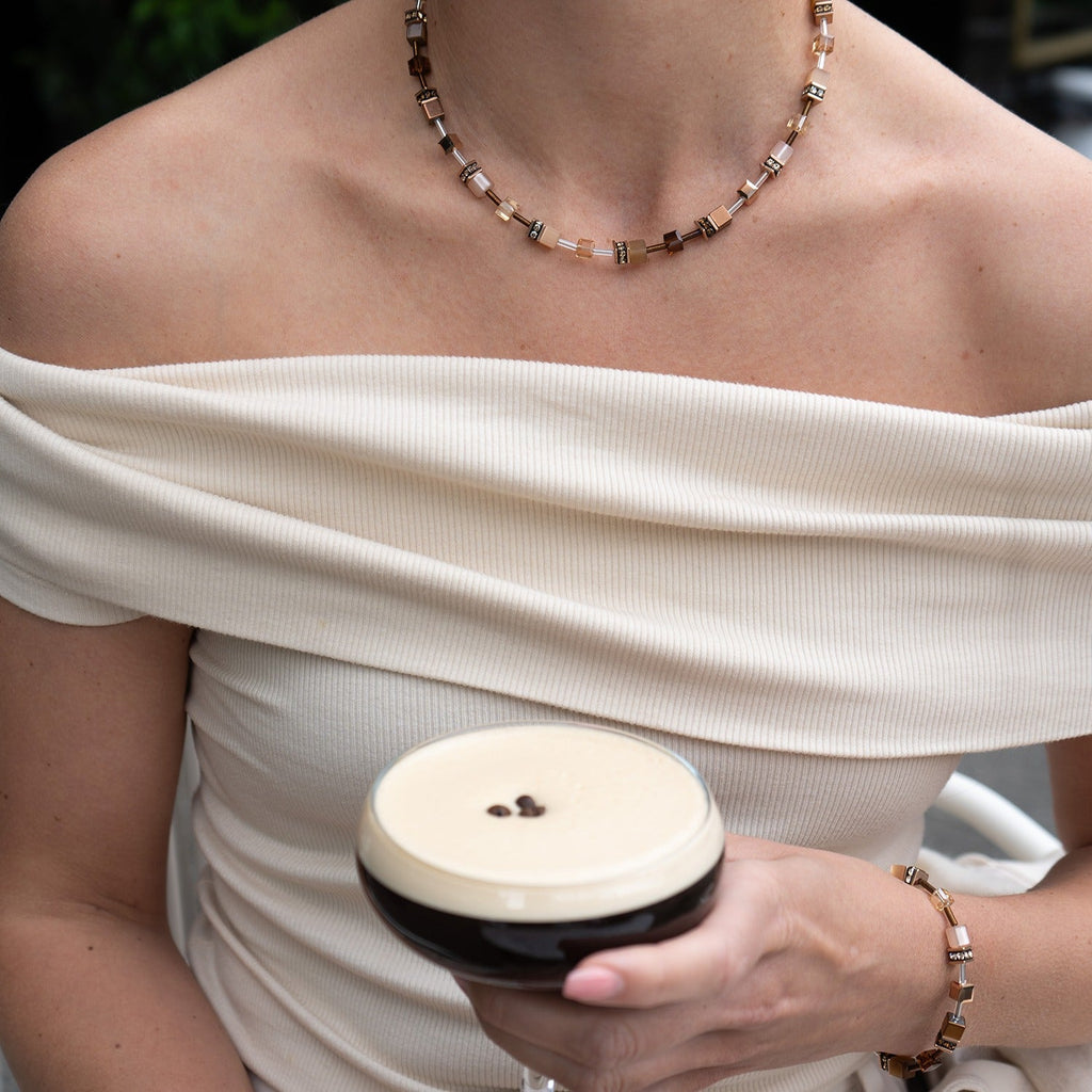 Coeur De Lion GeoCUBE® Mocha Mousse Bracelet 2838/30-1100