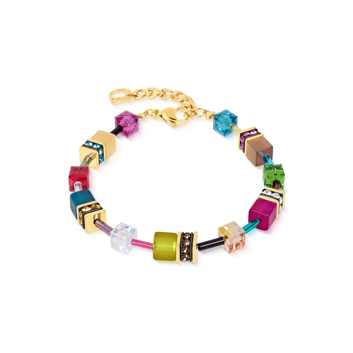 Coeur De Lion GeoCUBE® Multicolour Elegant Bracelet 2838/30-1500