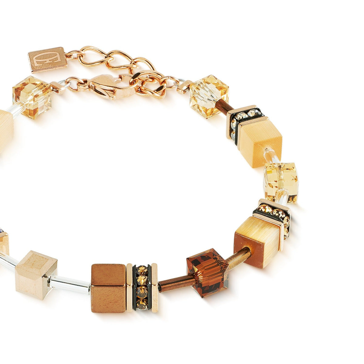 Coeur De Lion GeoCUBE® Mocha Mousse Bracelet 2838/30-1100