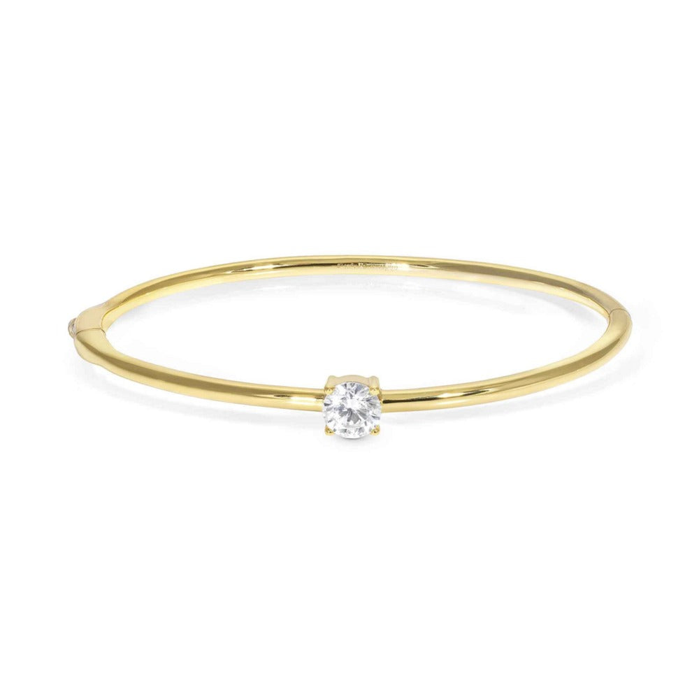 Nomination Colour Wave Single Cubic Zirconia in Silver GP