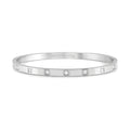 Nomination Pretty Bangles CZ Square in Stainless Steel