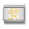 Nomination Composable Gold Zodiac Saggitarius Charm 030104/09