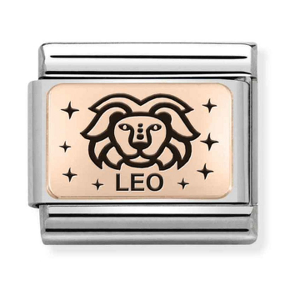 Nomination Composable Classic Rose Gold Leo Charm