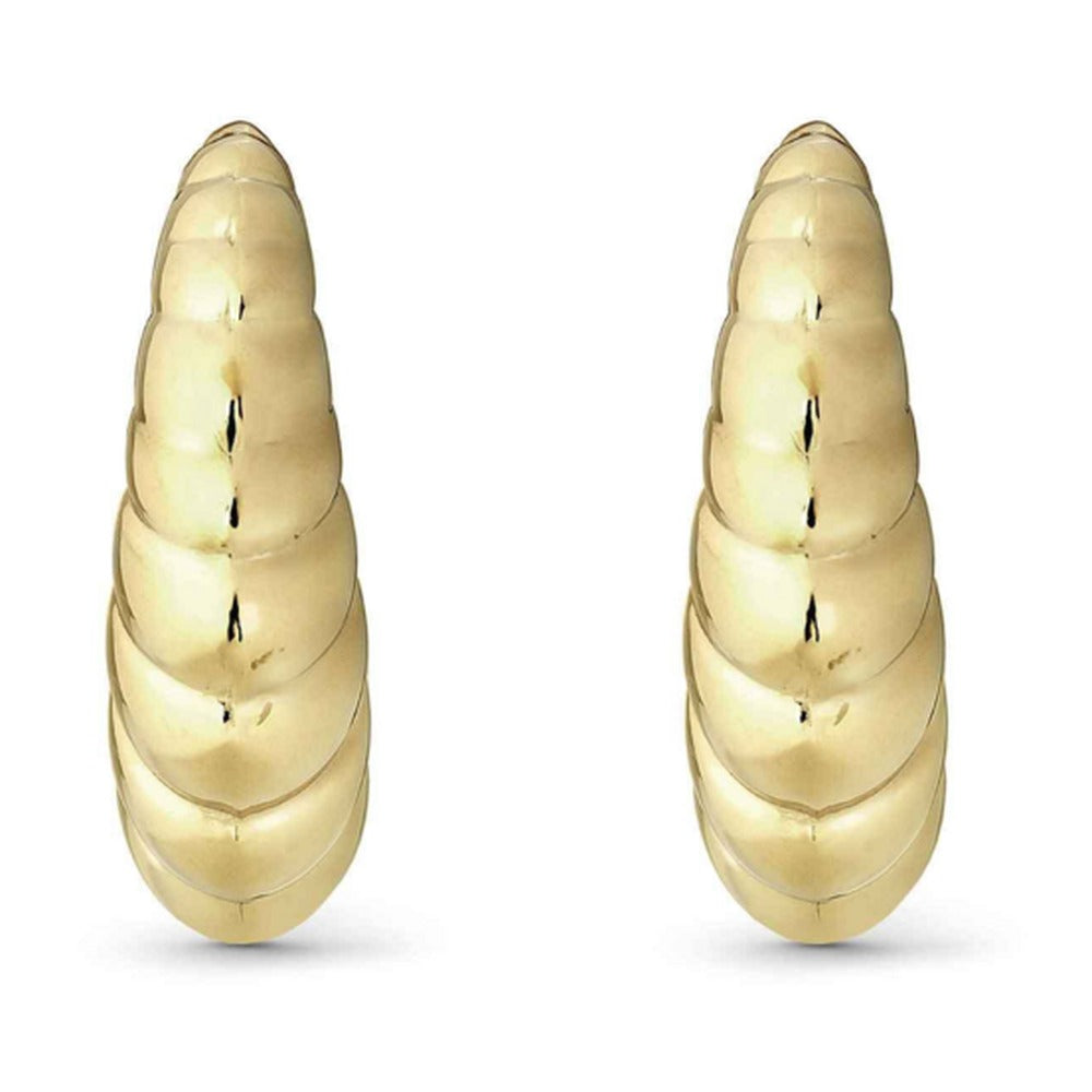 Nomination Ecclettica Golden Croissant Shaped Earrings