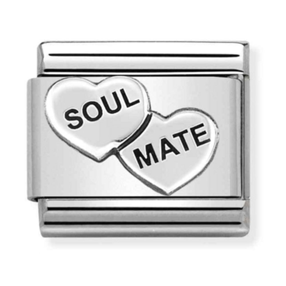 Nomination Composable Silver Soul Mate Charm 330101/38