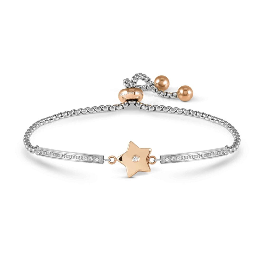 Nomination Milleluci Refined Edition-Rose Star CZ Bracelet