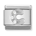 Nomination Composable Silver CZ Letter C Charm 330301/03