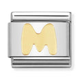 Nomination Composable Gold Letter M Charm 030101/13