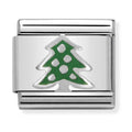 Nomination Composable Silver Christmas Tree Charm 330204/08