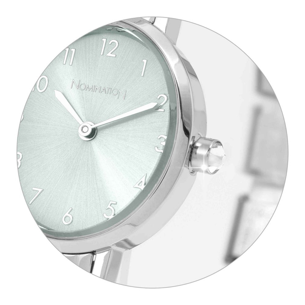 Nomination Paris Oval Green Water Dial Bracelet Watch 076038/032