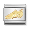 Nomination Composable Classic Link Sports Football Boot in 18k gold