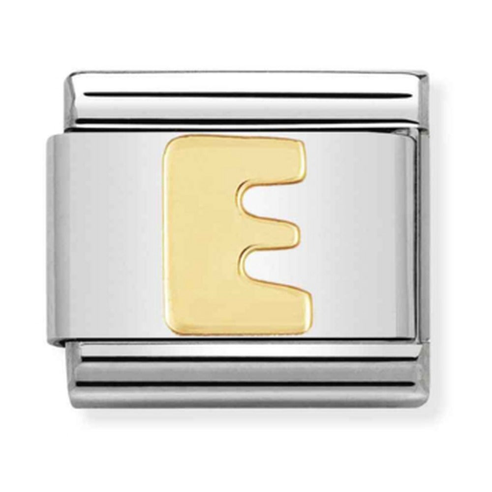 Nomination Composable Gold Letter E Charm 030101/05