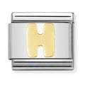 Nomination Composable Gold Letter H Charm 030101/08