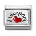 Nomination Composable Red Heart Liverpool Charm 330209/45