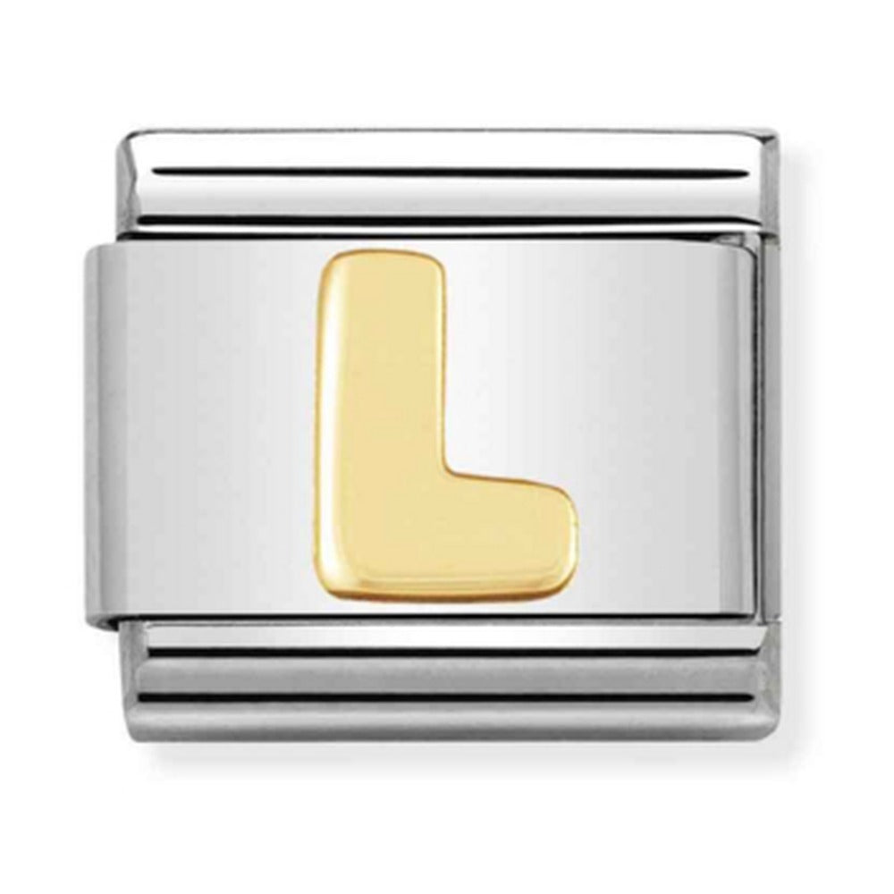 Nomination Composable Gold Letter L Charm 030101/12