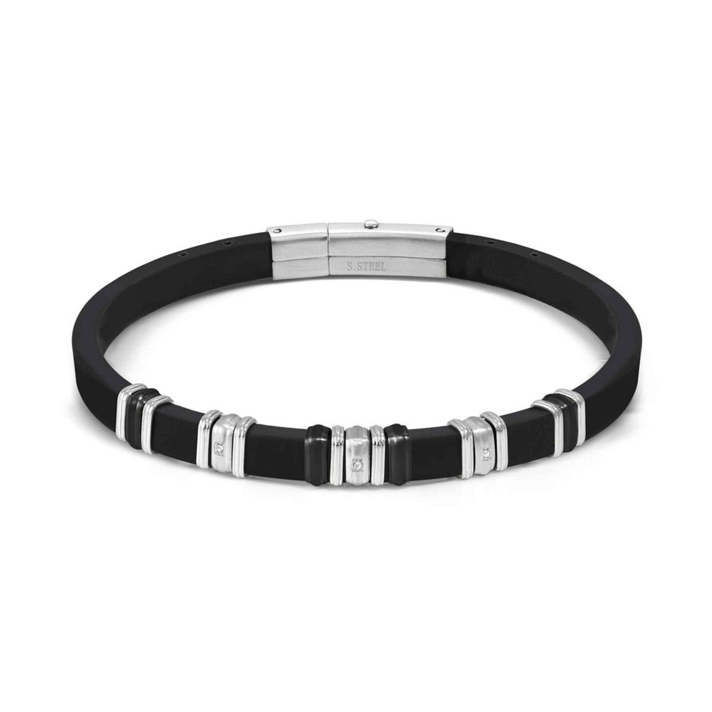 Nomination Mens City Adjustable Silicone Bracelet 028821/037