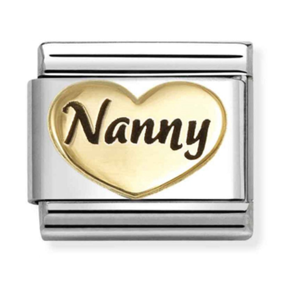 Nomination Composable Gold Nanny Charm 030285/77