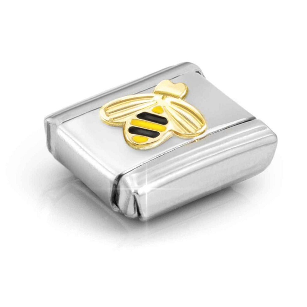 Nomination Composable Gold DIAMOND CUT BEE Charm 030285/64