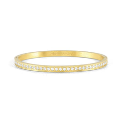 Nomination Pretty Bangles Gold Tone CZ