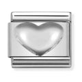 Nomination Composable Silver Raised Heart Charm