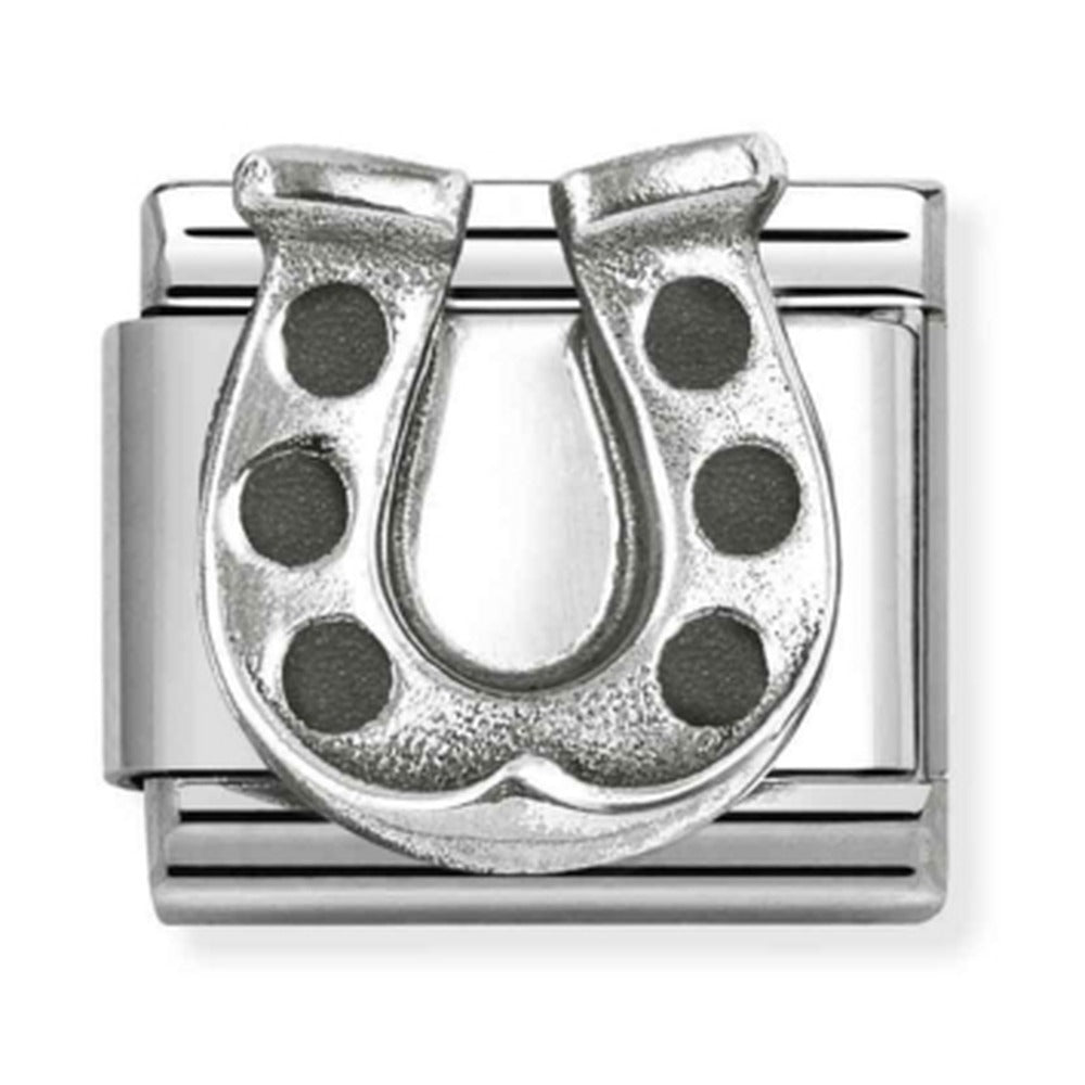 Nomination Composable Silver Danish Horseshoe Charm 330101/94