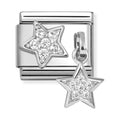 Nomination Composable Star and Star Drop Charm 331817/16