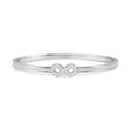 Nomination Pretty Bangles CZ Infinity Stianless Steel