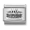 Nomination Composable Silver Birthday Cake Charm 330101/20