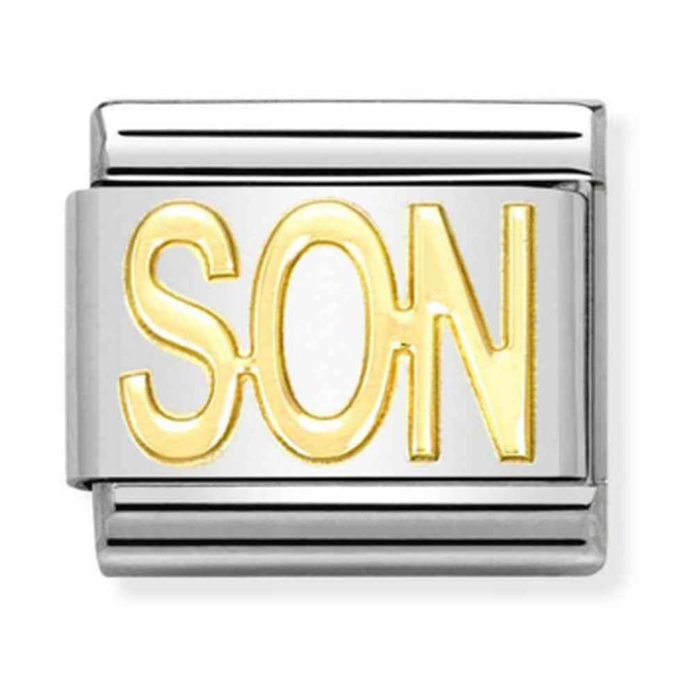 Nomination Composable Gold Son Charm 030107/26
